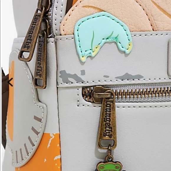 Baby Yoda Loungefly mini backpack - Picture 5 of 8